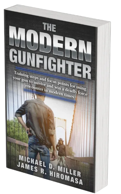 The Modern Gunfighter book cover by James Hiromasa